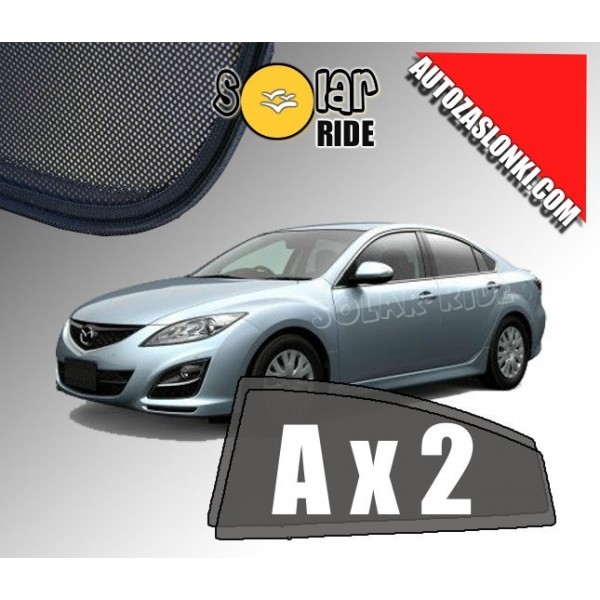 Zasłonki / roletki / osłony przeciwsłoneczne dedykowane do Mazda 6 Sedan GH 2007-2012 