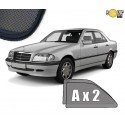 Zasłonki / roletki / osłony przeciwsłoneczne dedykowane do Mercedes-Benz W202 Sedan C-Klasa (1993-2001)
