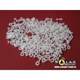 Crochets coulissants - 400 unités