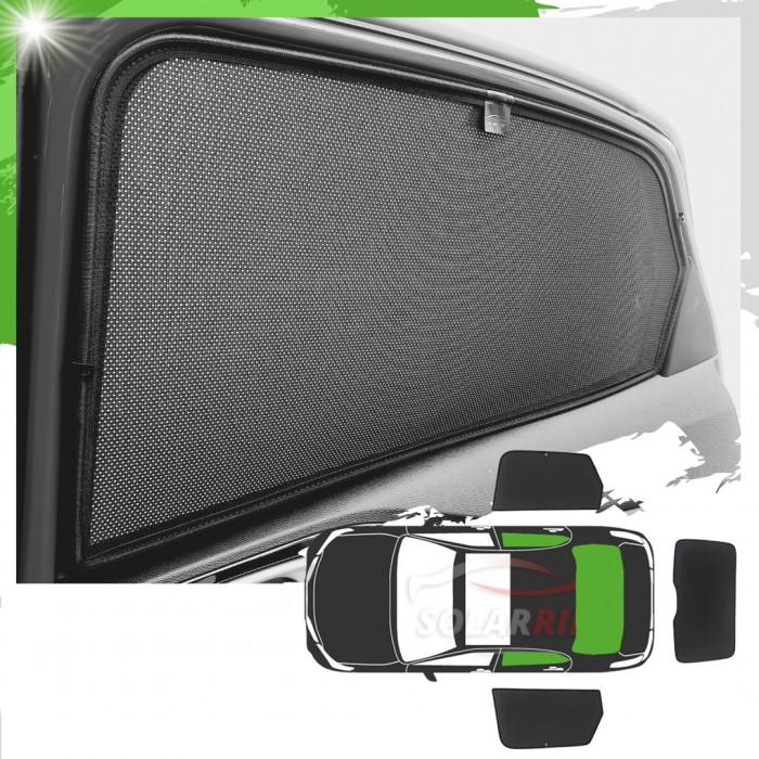 UV Car Shades, Sunshades, Car Window Sun Blinds Renault Mégane 4 Intens Saloon (2016-)