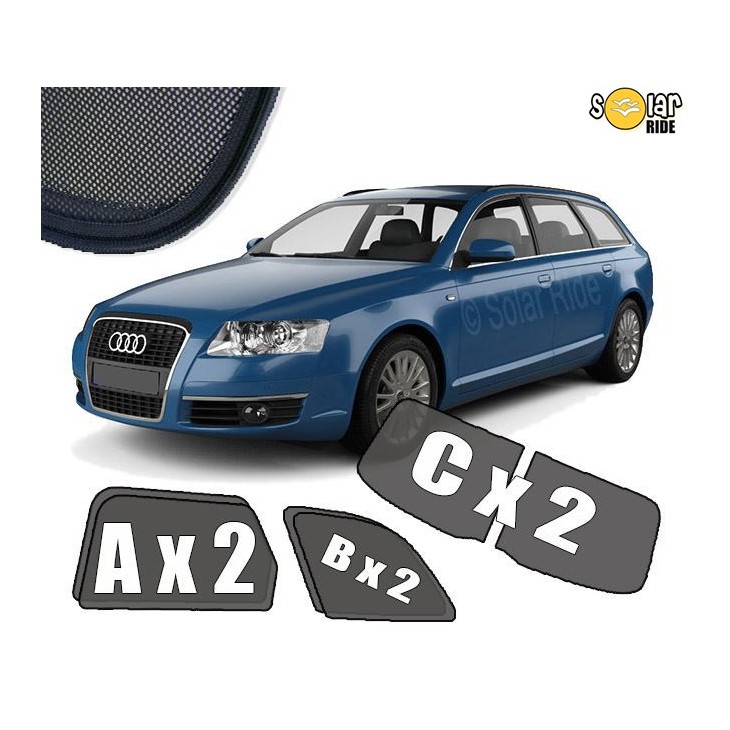 Set Car Shades compatible with Audi Q3 2011 